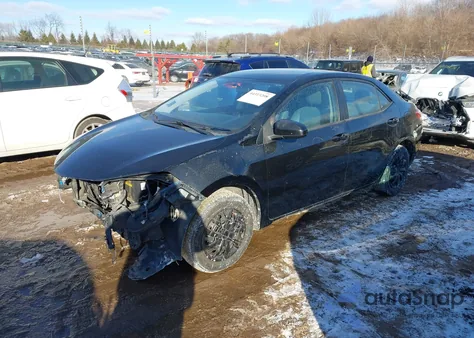 2014 Toyota Corolla L z USA, uszkodzony, nr VIN 2T1BURHE4EC159506